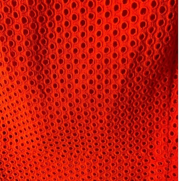 J Crew Eyelet Lace Sheath Dress 12 Short Sleeve Back Zip A-Line Casual Summer - Picture 8 of 8